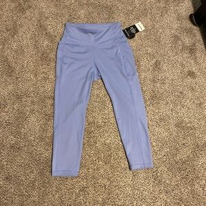 Stylish Light blue capri Leggings for Women